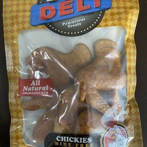 Doggie Deli Chickies Hide Free Wings